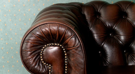 Leather Chesterfielf Sofa